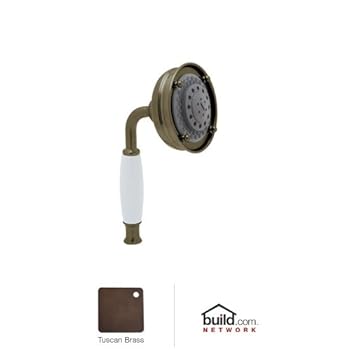 Multi-Function Hand Shower with White Resin Handle