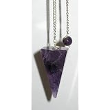 Amethyst 6 Faceted Pendulum