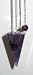Amethyst 6 Faceted Pendulum
