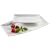 Verso 922240 2er Set Platte rechteckig Pura 19,5 und 33 cm