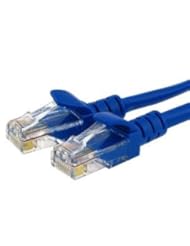 Ethernet Cable, CAT5e - 25 ft Blue - Male to Male Connectors for Base-T Networks (2 Pack)