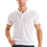 Armani Exchange Ribbed Linen Polo