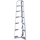 6 Tier Polished Pan Stand Atlantic Blue Arms