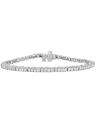 Diamond Tennis Bracelet 14K White Gold - 2.00 CT Diamonds