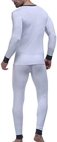 Thermal Tops and Bottoms Warm John for Men Mideum Weight Plus Size Modal (XL) KL-3