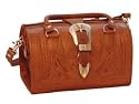 Doctor Bag Purse Western Tooled Leather Cowgirl Purse 804