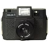 Holga 120fn Medium Format Fixed Focus Camera with Lens and Built-in flash