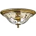 Hinkley OXFORD Ceiling Lighting Flush Mount Burnished Brass