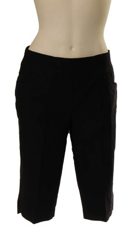 Flatten It Pull On Bermuda in Black by Tribal (10) Flatten It Pull On Bermuda in Black by Tribal (10)