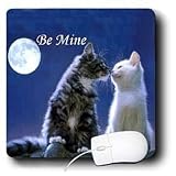 Cats - Be Mine Two Cats - Mouse Pads