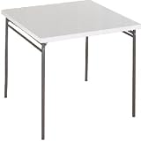 Cosco Home & Office 14-134-WSP1 Endura 34 Square Molded Folding Table
