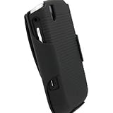 BlackBerry Tour 9630 Bold 9650 Rubberized Holster Combo with Sleeper Function - Black