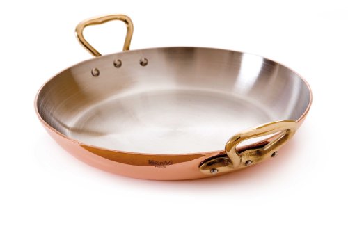 Mauviel M'heritage 150b 6527.32 Round Pan with Bronze Handle, 12-1/2-Inch Mauviel M'heritage 150b 6527.32 Round Pan with Bronze Handle, 12-1/2-Inch