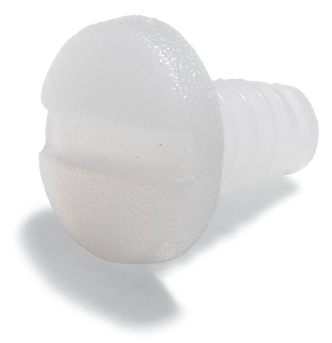 Polypropylene Machine Screw Slotted Binding Head 2-56 , Opaque Color