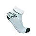 Castelli 2010 Logo Cycling Sock - White - R7070-001 (s/m)