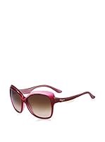 Salvatore Ferragamo Gafas de Sol Sf706S (58 mm) Rojo / Nude