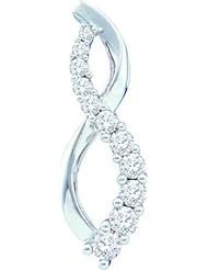 0.50ctw Round Diamond Infinity Pendant