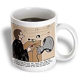 Sermon Count-Down Clock and Blast Horn - 11oz Mug by 3dRose LLC