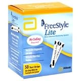 FreeStyle Lite Test Strips - 50 Count - Exp 09/2009