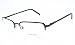 GIORGIO ARMANI Black Semi Matte GZ5 Optical Frame Eyeglasses 52x18