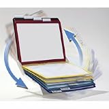Durable 5515-00 Instaview Desktop Vario Pro Reference System, 21-1/4w x 15-1/8d x 16-1/2h