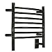 Towel Warmer - Jeeves Model H Curved Electric Heated Towel Rail, Oil Rubbed Bronze