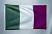 Italien L�nderfahne aus Stoff Dekoration