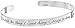 Sterling Silver Engraved Inscription Cuff Bracelet