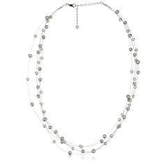 Valero Pearls pearls4girls Damen-Halskette S��wasser-Zuchtperlen wei� / silber 45 cm + 5 cm 400321