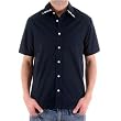 Aquascutum Lyle trim short sleeve shirt. AQUA4241