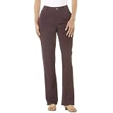 Cherokee® 5-Pocket Twill Pants - Merlot