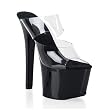SKY-302 7" Open Toe Platform Sandal, Available in 4 Colors