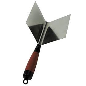 Marshalltown 15326 Outside Bullnose Drywall Corner Trowel with DuraSoft Handle by Marshalltown