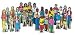 Guidecraft Family Wedgie Play Figures