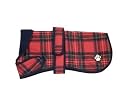 Royal Stewart Tartan Fleece Lined Dog Coat 16 inch /40cm