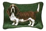 Basset Hounds Hound Dogs Tapestry Couch Pillow