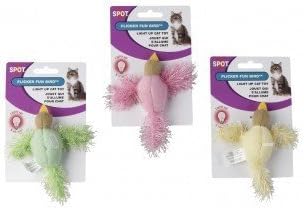 Spot Ethical Flicker Fun Bird Cat Toy Assorted Colors and Styles