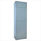 IMAGE OF Soiled Garment Locker - 1 Section (Assembled) Color: Putty, Dimensions: 84