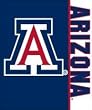 Arizona Wildcats 50"x60" Royal Plush Raschel Throw Blanket - College Athletics Sports Merchandise