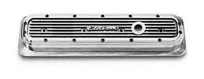 Edelbrock 4247 Elite Series Aluminum Valve Covers - Set of 2