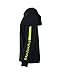 Boys' Under Armour Waffle Hoodie, Black (001), Youth Large