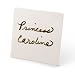 Self Supporting Plain Jane Name Cards With Pen
