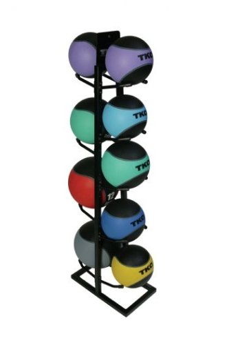 TKO 2 - 15 LB Medicine Ball Set with Rack