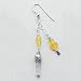 Yellow w/Crystals Earrings