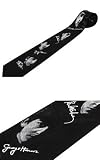 The Beatles Lennon McCartney Necktie by Mystic Clothing, includes Gift Box and Neck Tie
