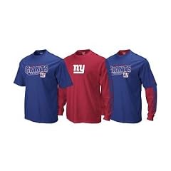 New York Giants 2-Pack T-Shirt Combo Reebok US Gr��e