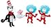 Manhattan Toy Dr. Seuss Cat in the Hat Boxed Finger Puppet Set