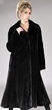 BLACKGLAMA Let out mink fur coat