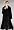 BLACKGLAMA Let out mink fur coat, XS