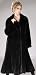 BLACKGLAMA Let out mink fur coat